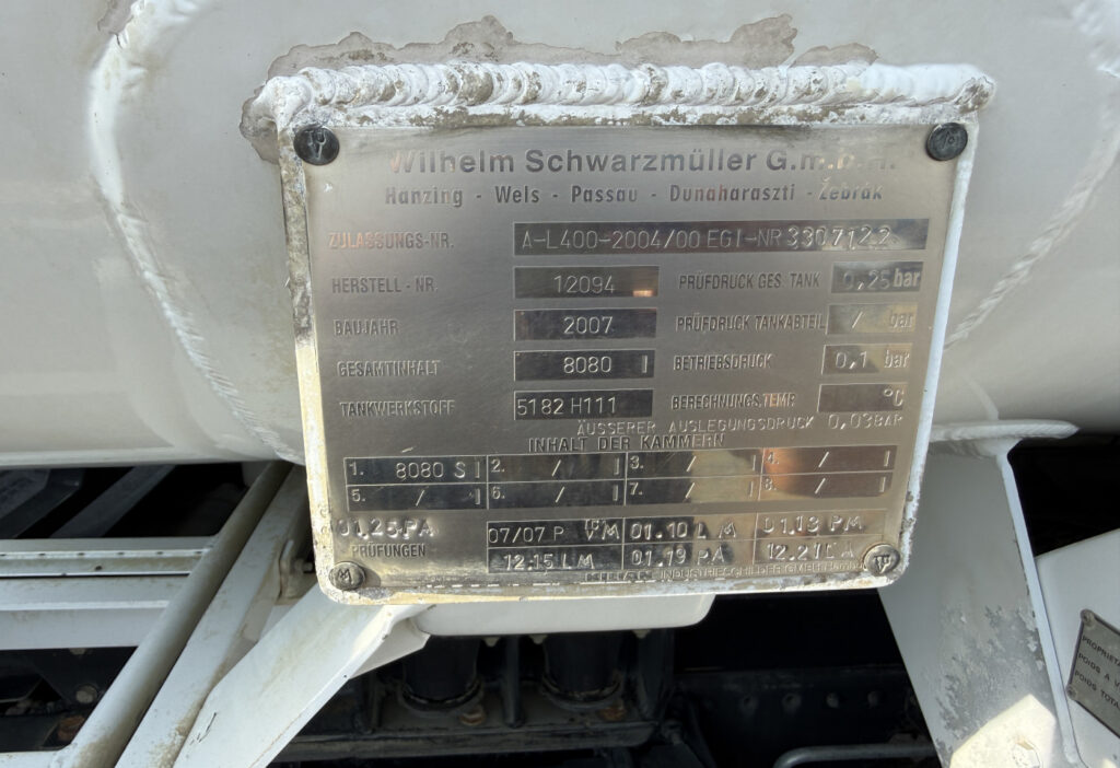 2007 Mercedes-Benz Atego 1529 4x2 1-Kammer