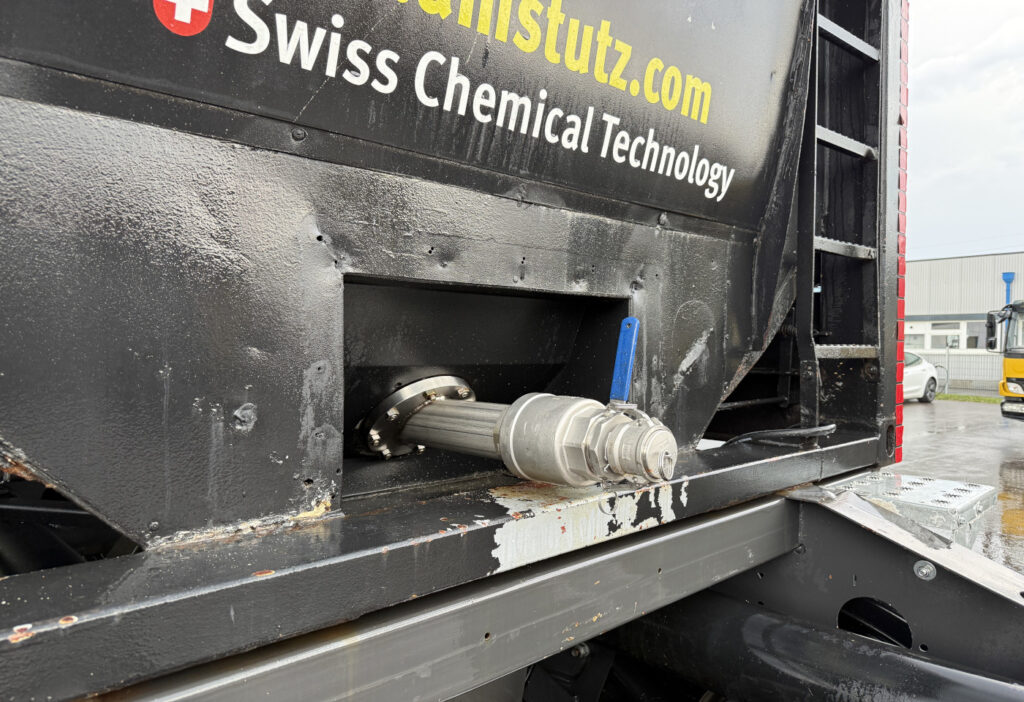 2019 Fliegl SDS 380 + Tankcontainer 20ft, 23.000L, Edelstahl