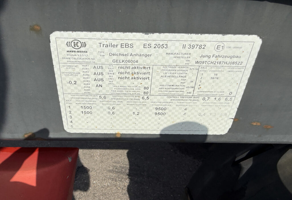 2007 Jung TCA 18 Containertransport