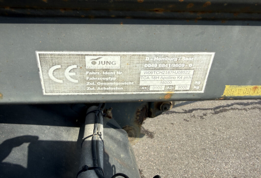 2007 Jung TCA 18 Containertransport