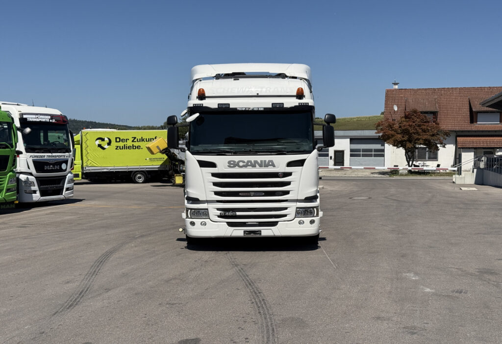 2014 Scania G490 6x2 Hiab 165ZT Holzkran