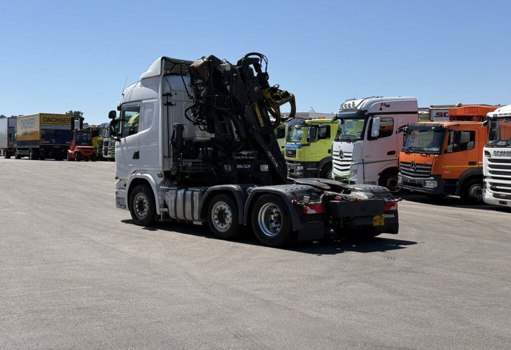 2014 Scania G490 6x2 Hiab 165ZT Holzkran