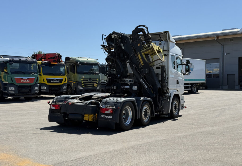 2014 Scania G490 6x2 Hiab 165ZT Holzkran