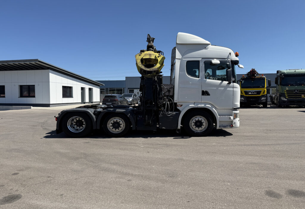 2014 Scania G490 6x2 Hiab 165ZT Holzkran