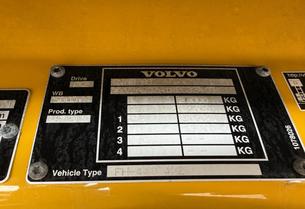 2008 Volvo FH-440 4x2 Plane/ HB