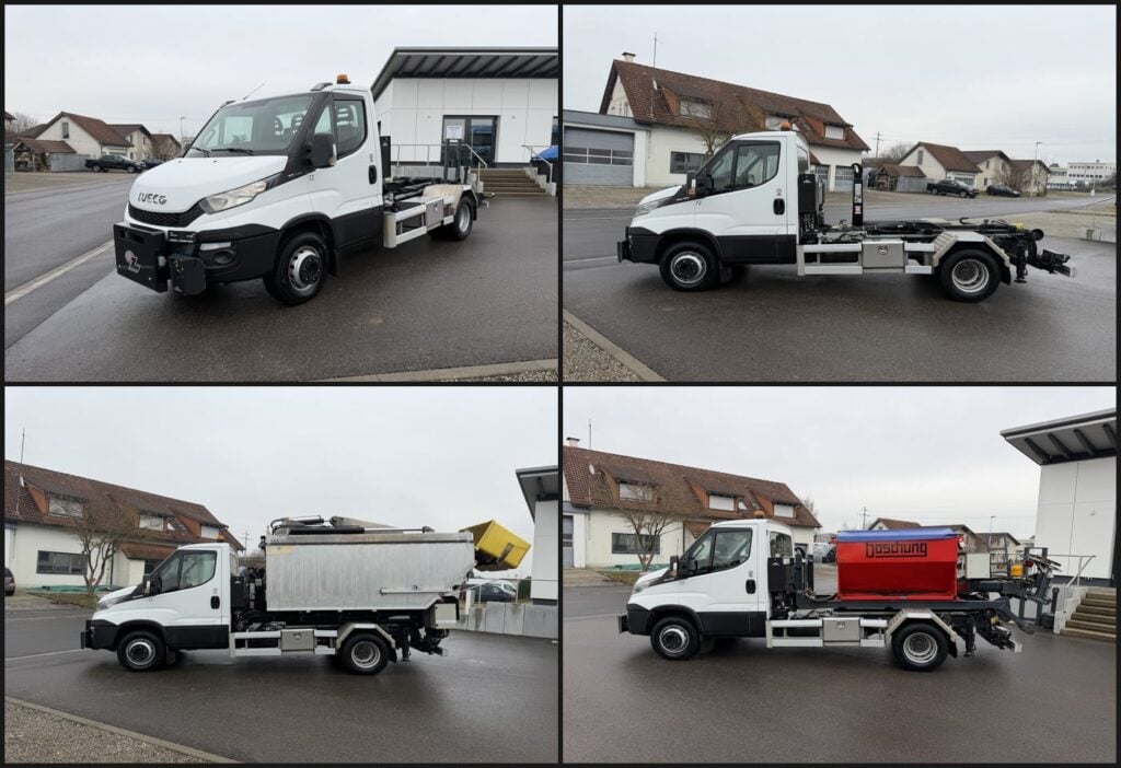 2016 Iveco 70C17H P Kommunal + Schneepflug