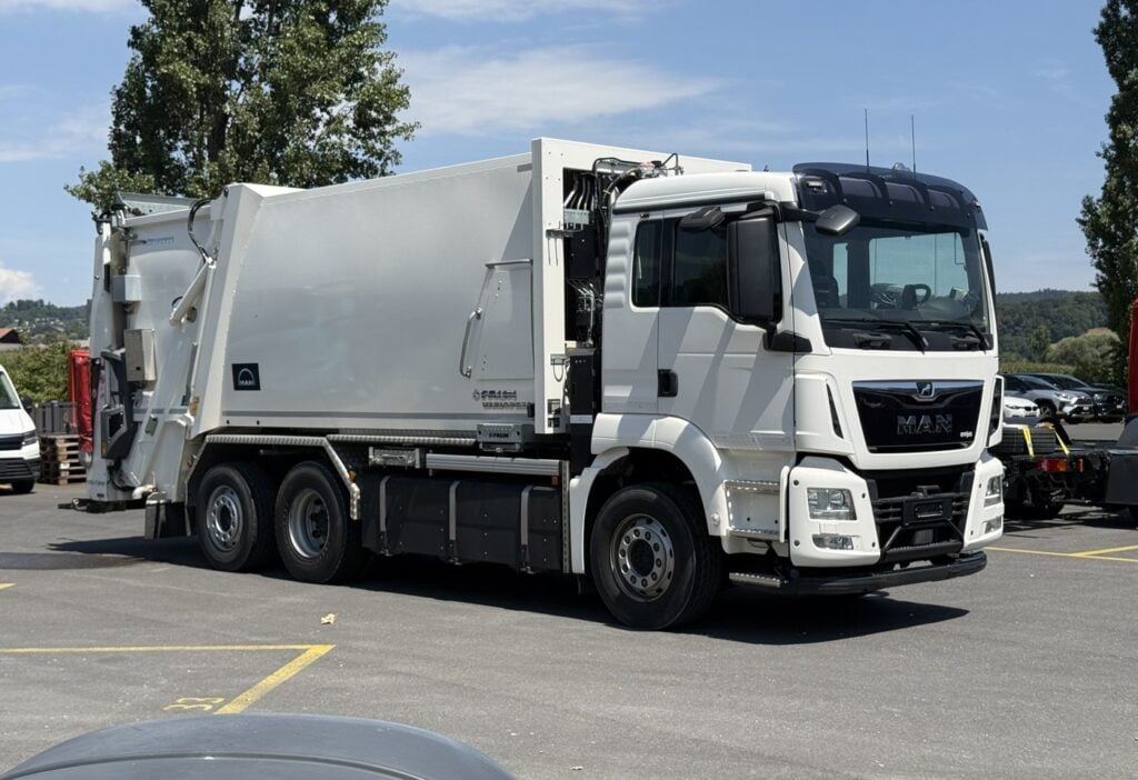 2019 MAN TGS 26.320 6x2-4 Elektro Kehrichtwagen