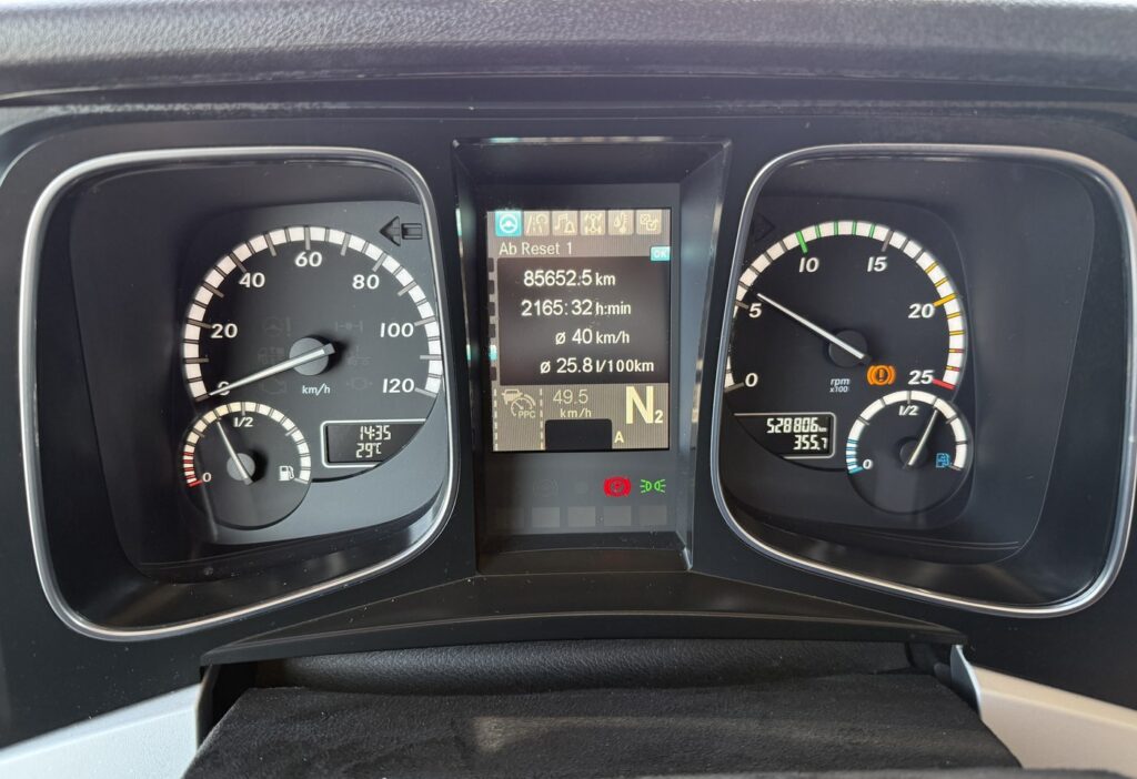 2017 Mercedes-Benz Actros 1843 4x2 Plane/HB