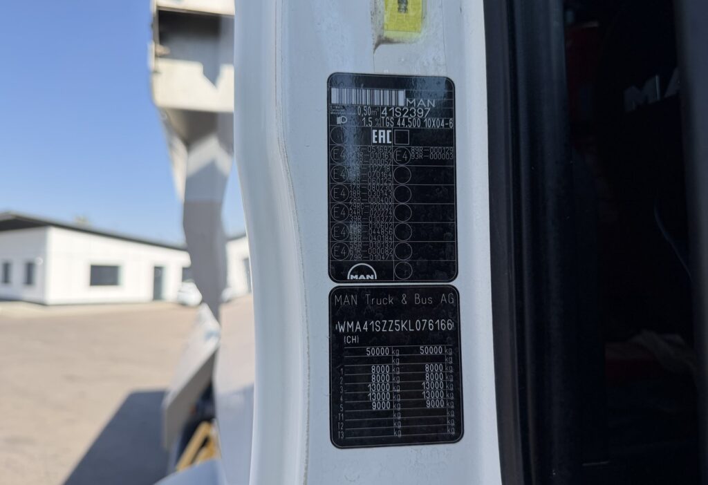 2019 MAN TGS 50.500