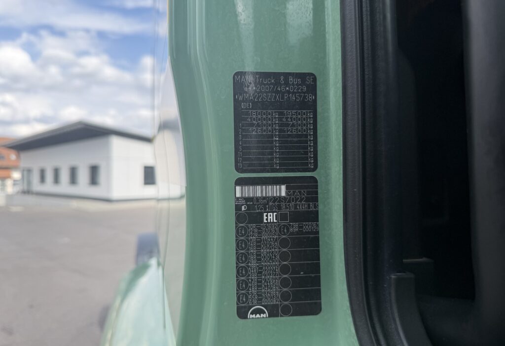 2020 MAN TGS 18.510 4x4 H