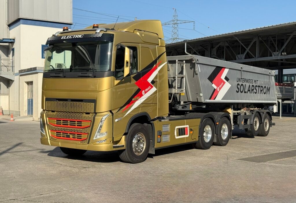 2023 Volvo FH Electric 6x4 + Meiller MHKA