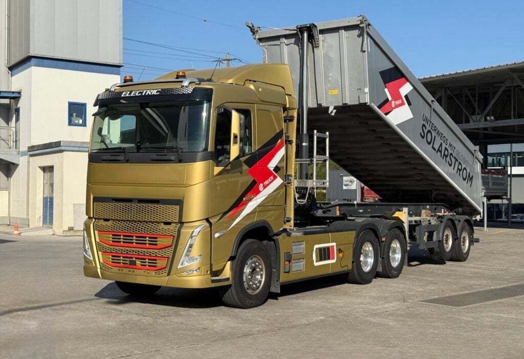 2023 Volvo FH Electric 6x4 + Meiller MHKA