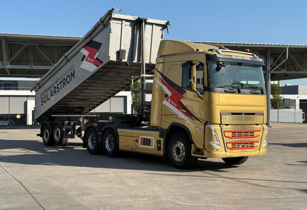 2023 Volvo FH Electric 6x4 + Meiller MHKA