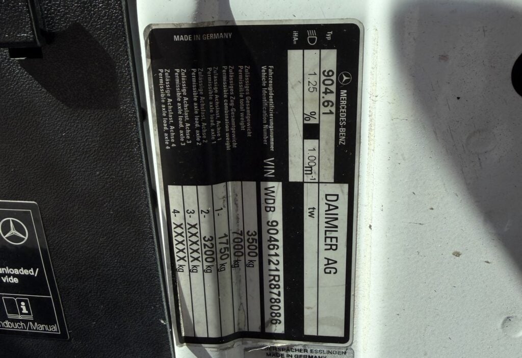 2006 Mercedes-Benz SPRINTER 416 CDI