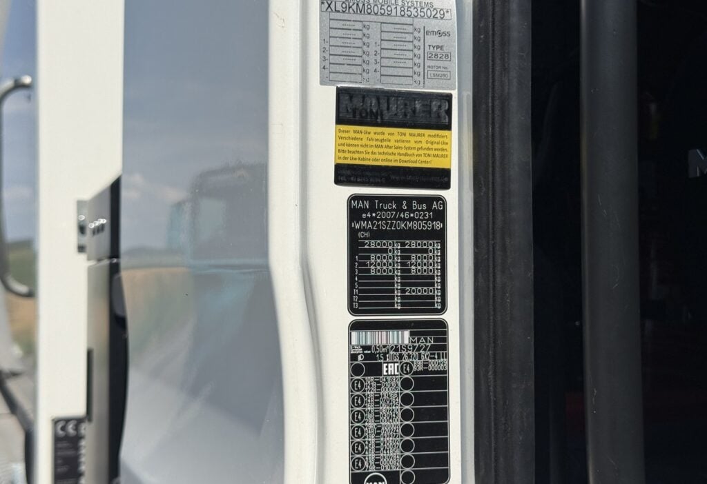 2019 MAN TGS 26.320 6x2-4 Elektro Kehrichtwagen