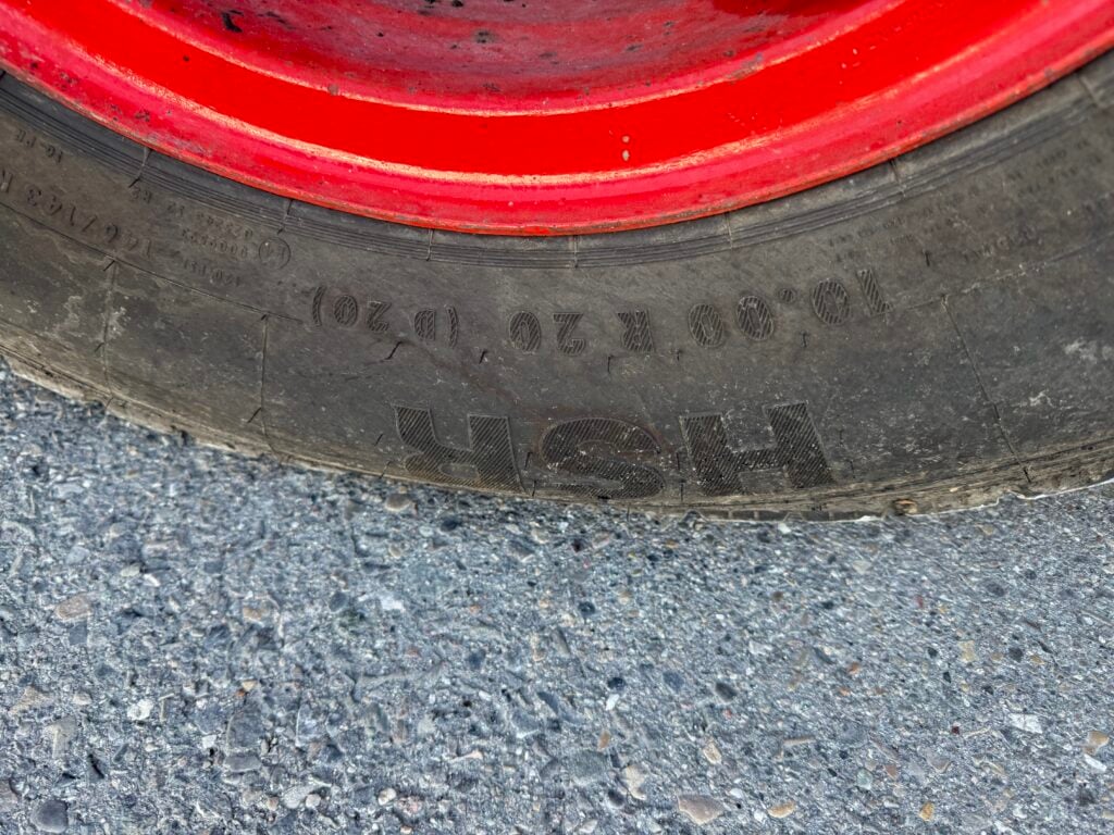 1987 Dynapac-Hoes 5000 R Strassenfertiger