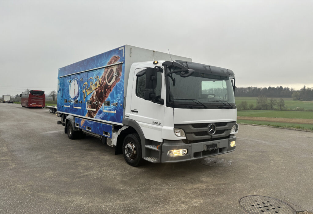 2011 Mercedes-Benz Atego 1022 4x2 Kühlkoffer mit HB