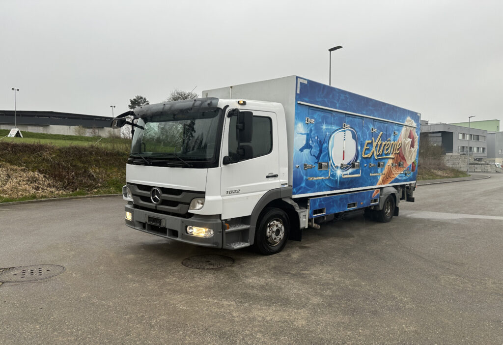 2011 Mercedes-Benz Atego 1022 4x2 Kühlkoffer mit HB