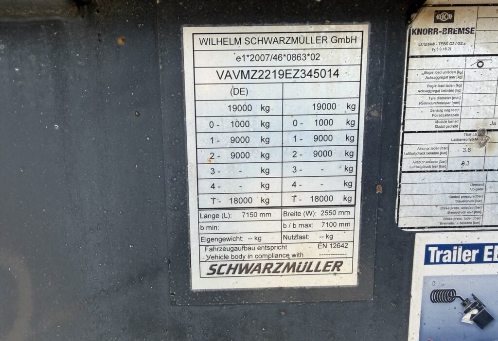 2014 Schwarzmüller Z2 2-Seitenkipper