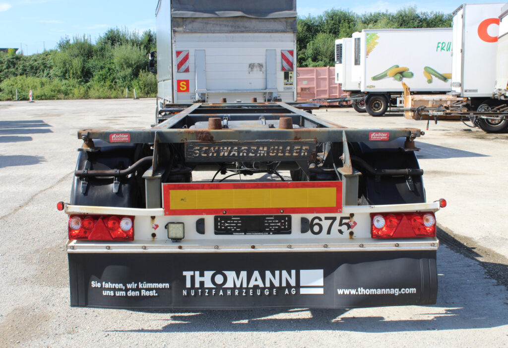 Schwarzmueller PA 2/E Chassis Continer BDF Anhänger