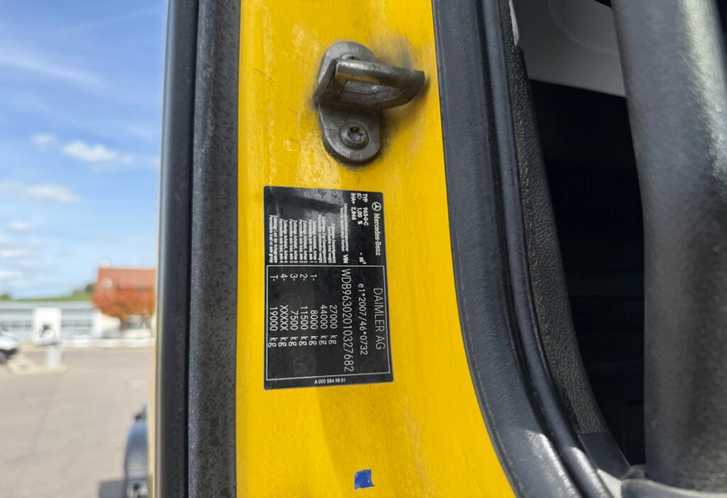 2019 Mercedes-Benz Antos 2545 6x2 Fahrgestell