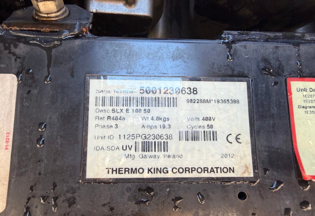 2012 Schmitz Wechselbehälter Thermo King SLX