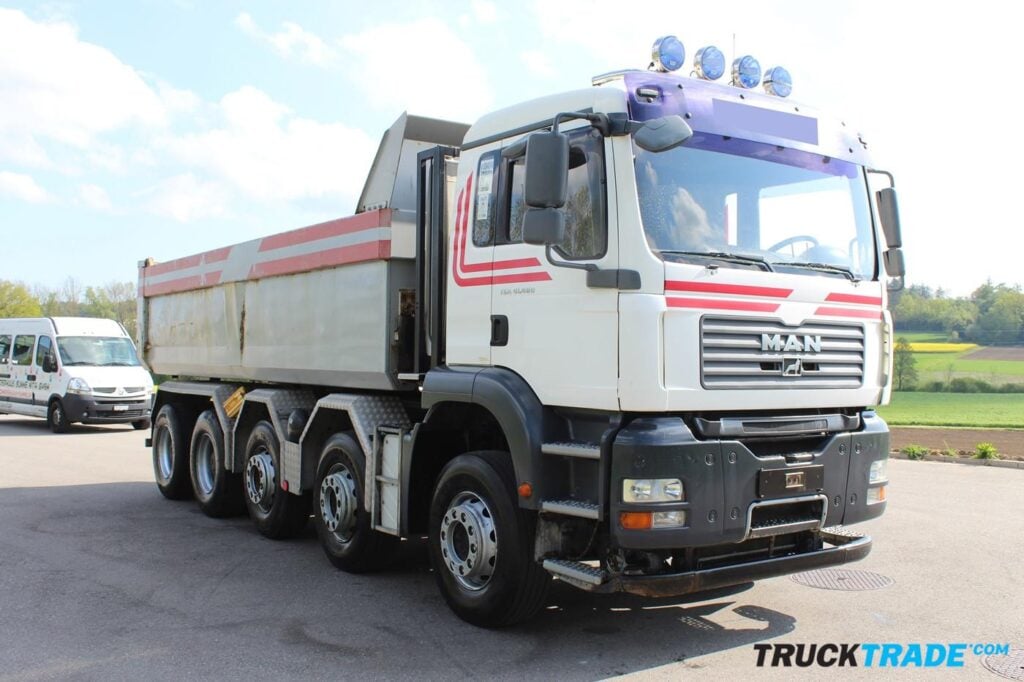 MAN TGA 41.480 10x4 Rückwärtskipper