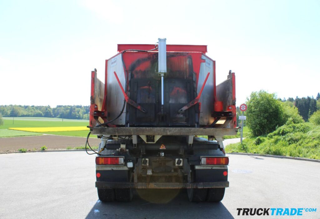 Scania R 420 CB 8x4 2-Seitenkipper + Thermosilo Graber 2 Kammern