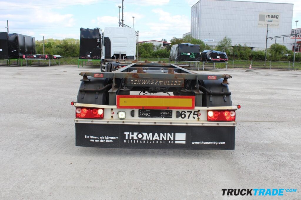 Schwarzmueller PA 2/E Chassis Continer BDF Anhänger