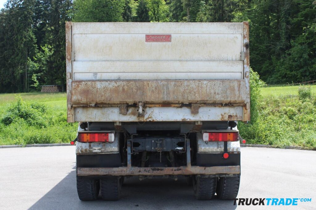 Scania R124 CB 8x4 HZ 3-Seitenkipper