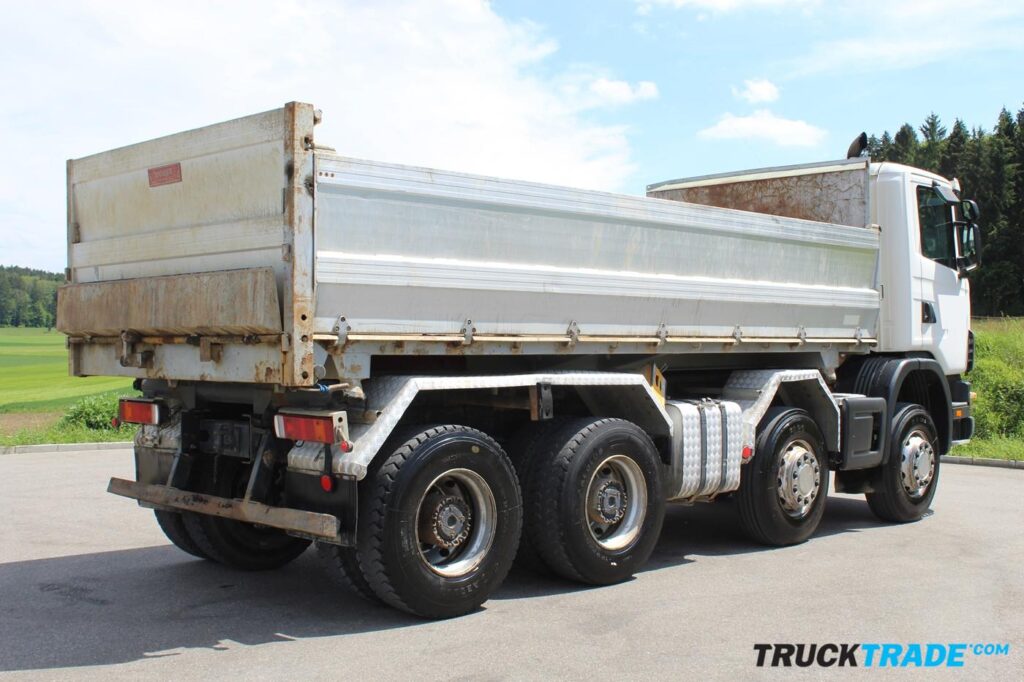 Scania R124 CB 8x4 HZ 3-Seitenkipper