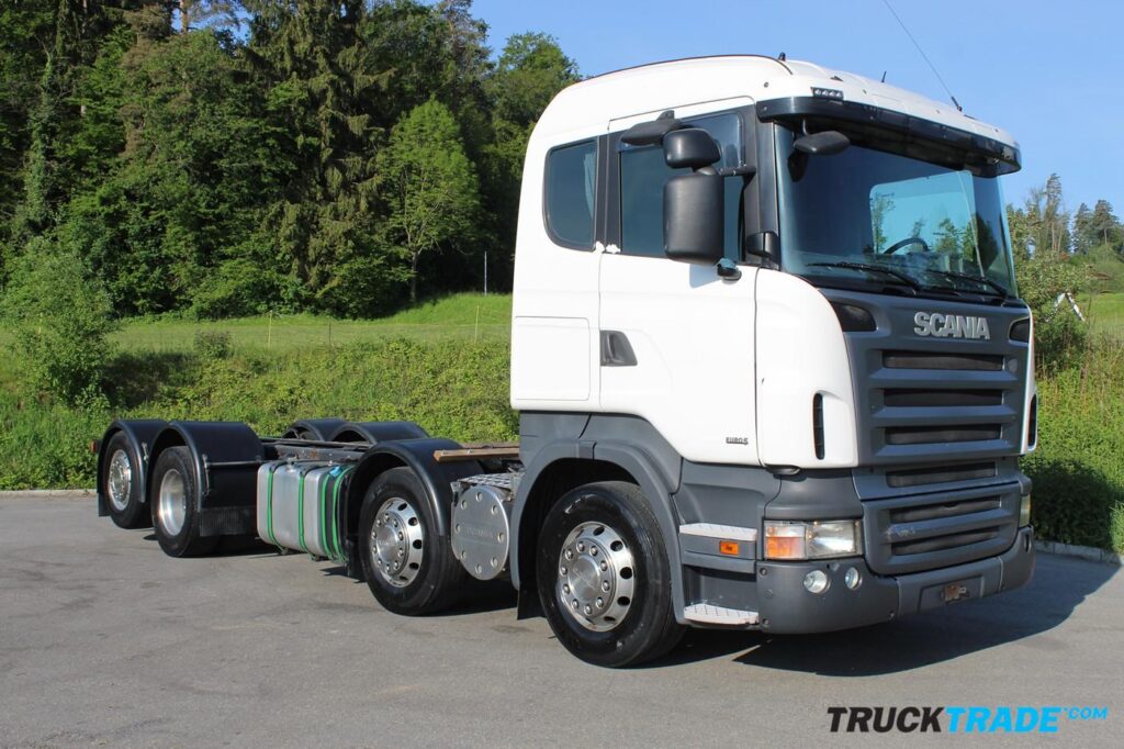 Scania R420 LB 8x2 Chassis Kabine