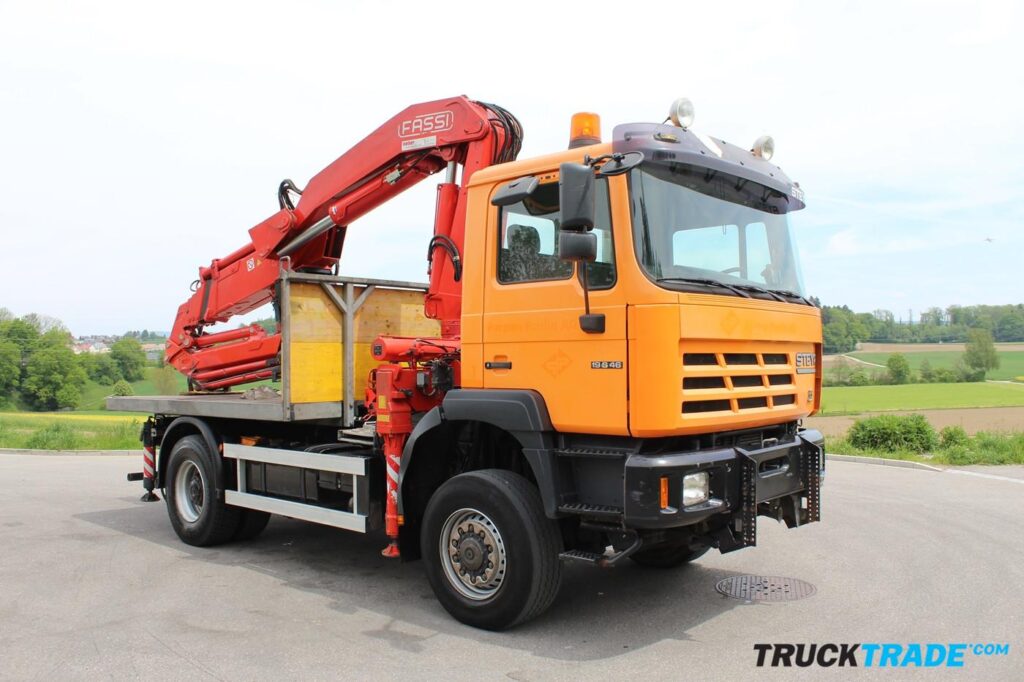 MAN Steyr 19S46 4x4 WS Sattelzugmaschine mit Kranwagen