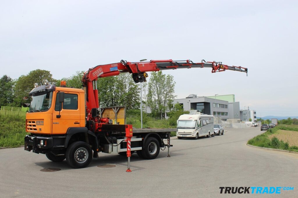 MAN Steyr 19S46 4x4 WS Sattelzugmaschine mit Kranwagen