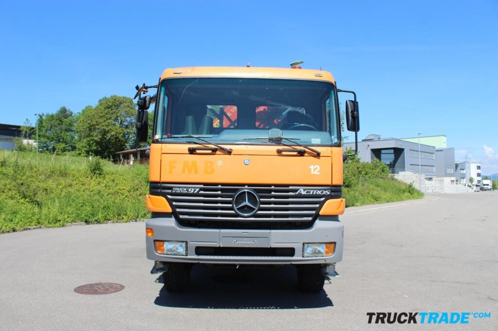 Mercedes-Benz Actros 1840 4x4 Brücke mit Kran
