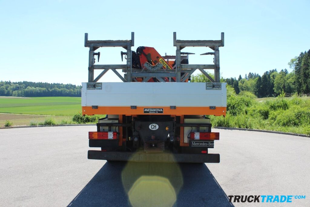 Mercedes-Benz Actros 1840 4x4 Brücke mit Kran